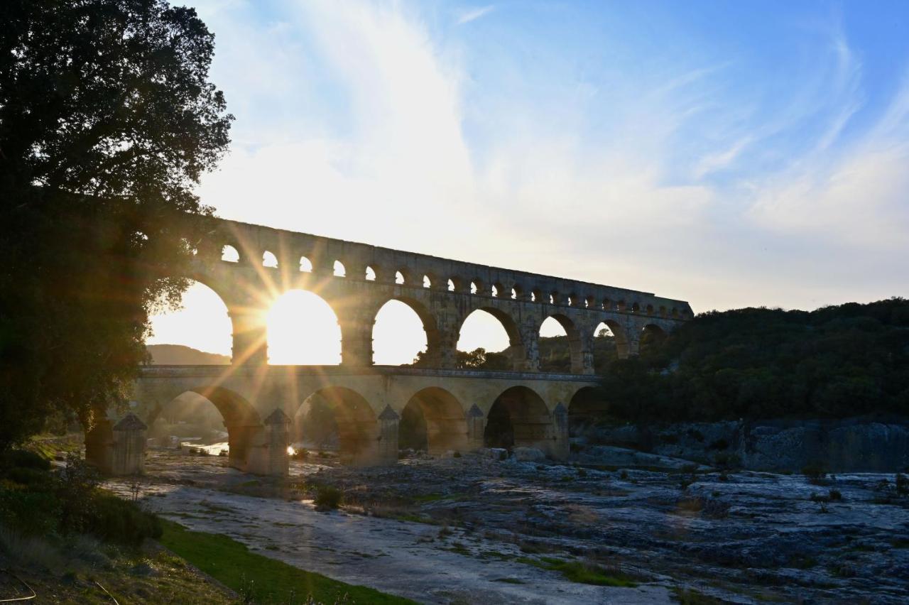 Gite De Charme "Puisneuf" Proche De Uzes Villa Flaux Ngoại thất bức ảnh